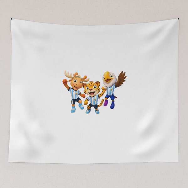 Item preview, Soccer Mascot Friends World Cup 2026 Jersey designed and sold by Moonpaw-Whimsy.