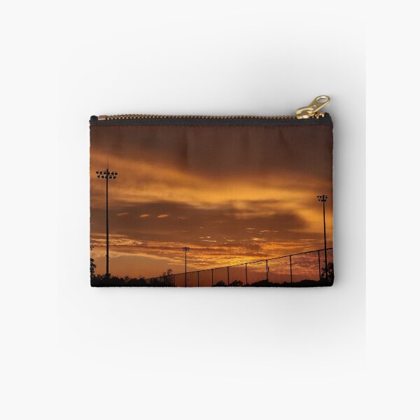 Item preview, Orange Football Stadium Sunset designed and sold by MinaBohl.