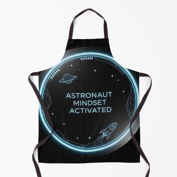 Item preview, Astronaut Mindset Activated – Futuristic Space Tech HUD Design | Sci-Fi Motivation designed and sold by Altair_.