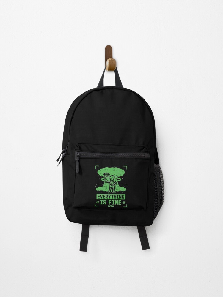Thumbnail 1 of 3, Backpack, Everything is Fine designed and sold by Rankeaocm.