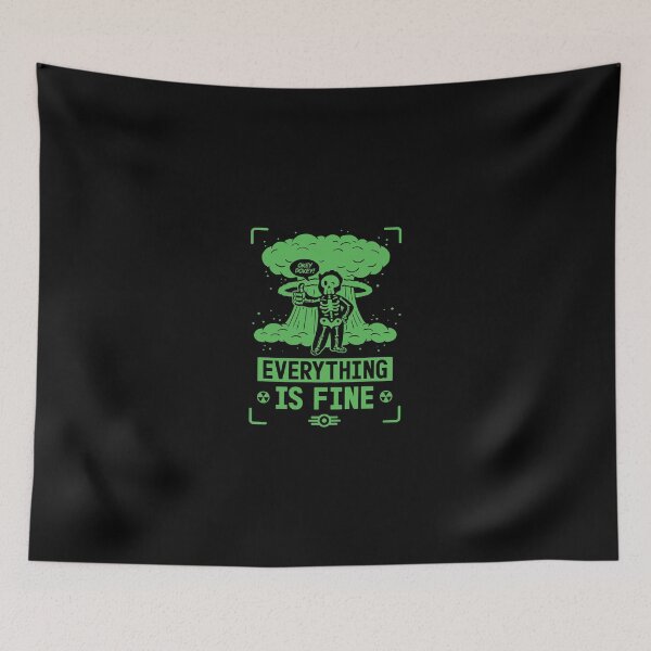 Item preview, Everything is Fine designed and sold by Sakuga Drip.