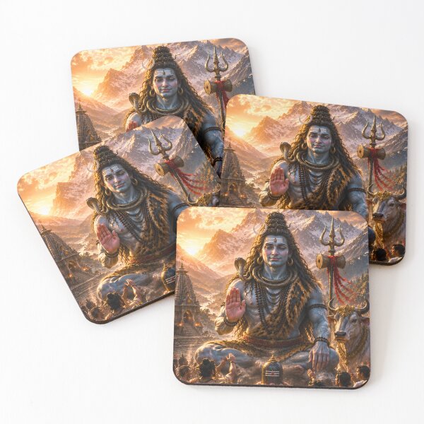 Item preview, Mahasivaratri Lord Shiva Blessing Devotees | Divine Compassion Wall Art designed and sold by Homyar.