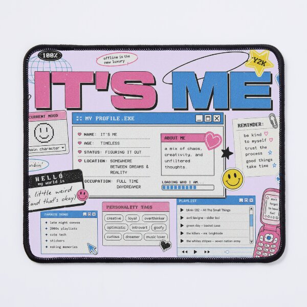 Item preview, It’s Me Y2K Digital Scrapbook Aesthetic designed and sold by Meivelle.