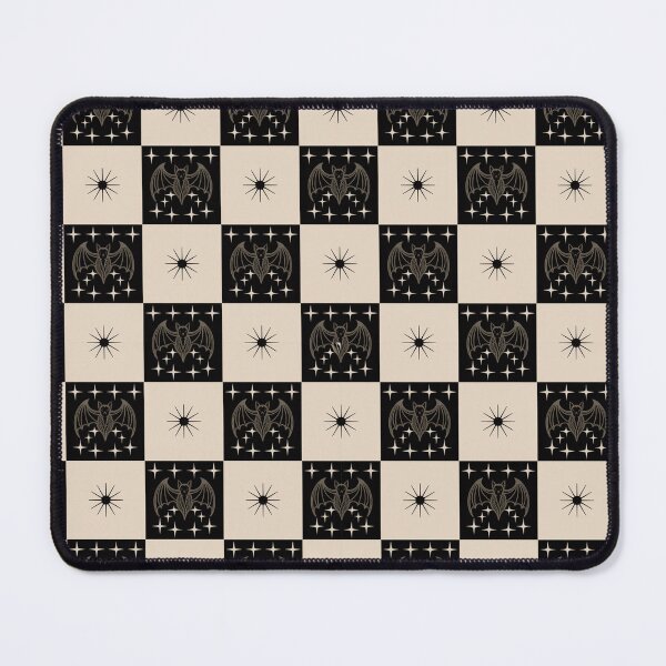 Item preview, Gothic Bat Checkerboard Pattern designed and sold by SideEye Co.