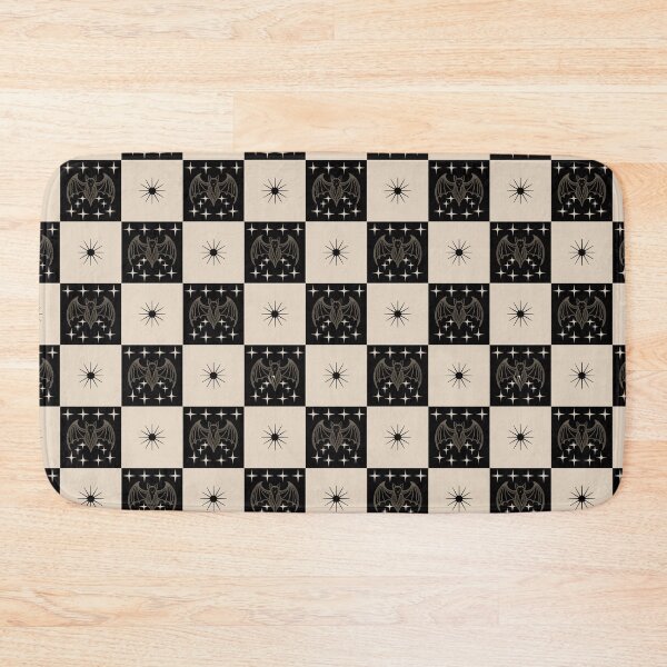 Item preview, Gothic Bat Checkerboard Pattern designed and sold by SideEye Co.