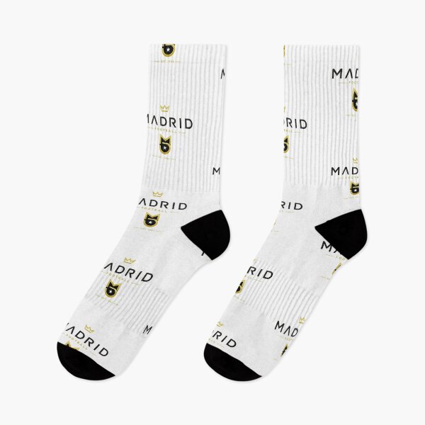 Item preview, Madrid Football Ultra Modern Minimal Logo | City Pride Soccer Design | Gold Edition designed and sold by TKOprintdesigns.