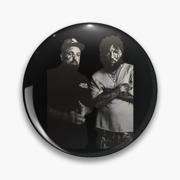 Item preview, Suicideboys Retro Monochrome Hip Hop Portrait designed and sold by VelvetEasel.