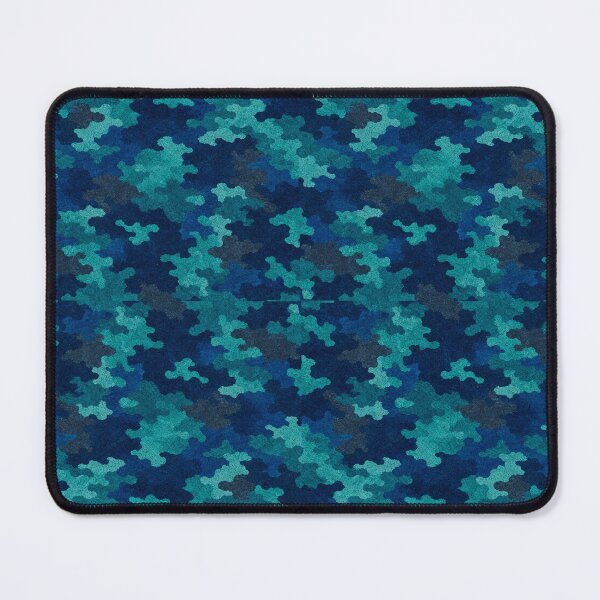 Item preview, Ocean Blue Camouflage Pattern designed and sold by Swanny's Custom T-shirt and Gift Designs.