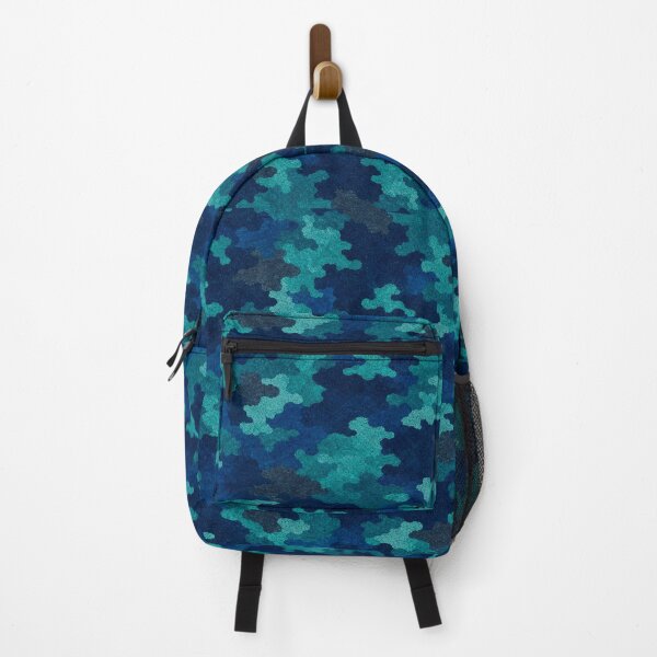 Item preview, Ocean Blue Camouflage Pattern designed and sold by Swanny's Custom T-shirt and Gift Designs.