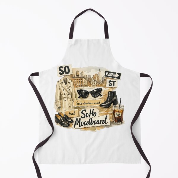 Item preview, SoHo Downtown Mood Fashion Collage designed and sold by Dresut.
