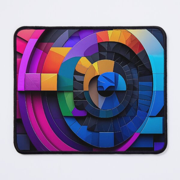 Item preview, Radiant Spiral Grid Abstract Geometry designed and sold by NizuCaCi.