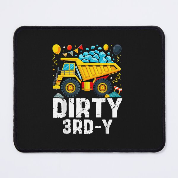 Item preview, Dirty 3rd-Y Construction Kids 3 Years Old 3rd Birthday Party designed and sold by FrankIsabel.