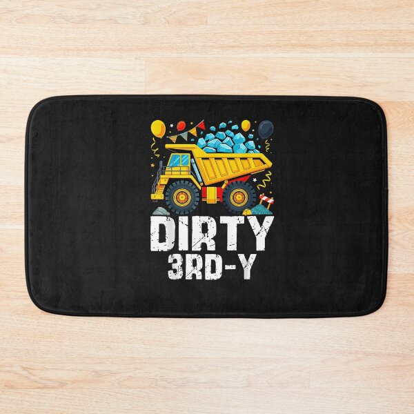 Item preview, Dirty 3rd-Y Construction Kids 3 Years Old 3rd Birthday Party designed and sold by FrankIsabel.