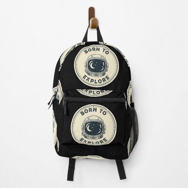 Item preview, Born to Explore – Vintage Astronaut Space Design | Retro Galaxy Adventure Badge designed and sold by Altair_.