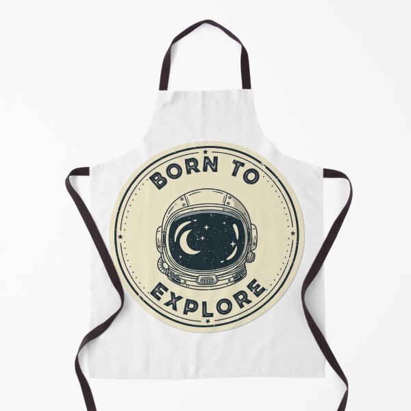 Item preview, Born to Explore – Vintage Astronaut Space Design | Retro Galaxy Adventure Badge designed and sold by Altair_.