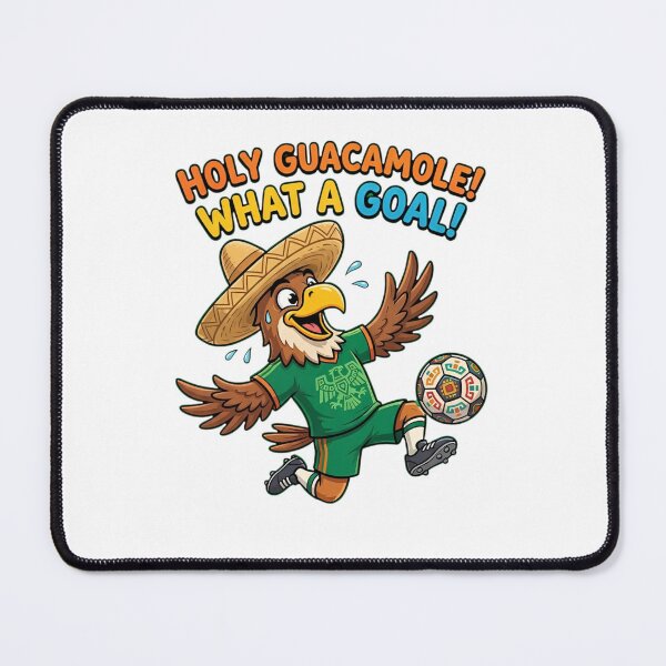 Item preview, Holy Guacamole What A Goal Eagle Mascot designed and sold by Moonpaw-Whimsy.