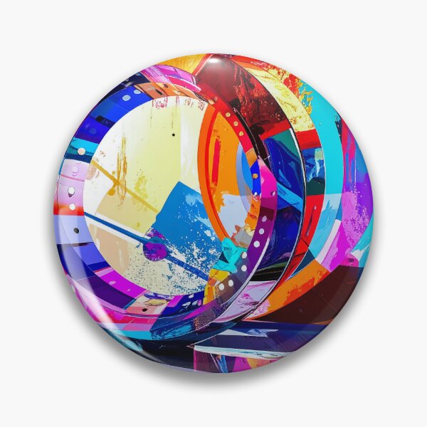 Item preview, Chromatic Ring Flow Abstract Art designed and sold by NizuCaCi.
