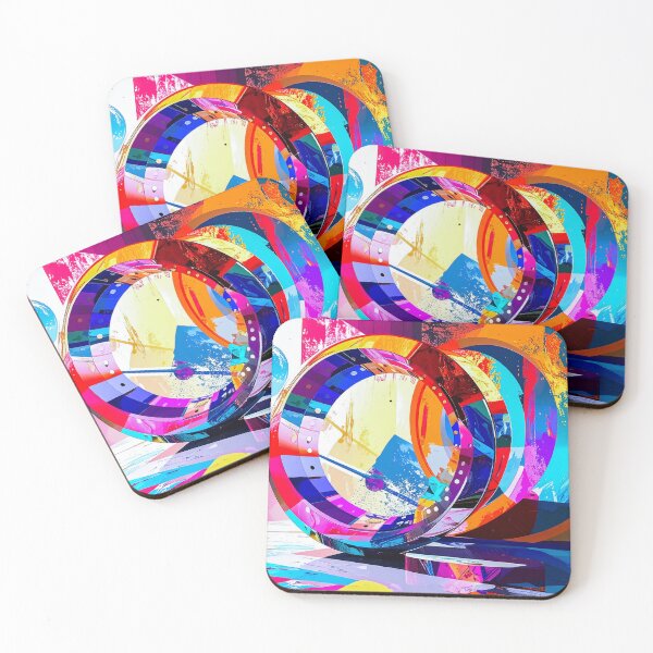 Item preview, Chromatic Ring Flow Abstract Art designed and sold by NizuCaCi.