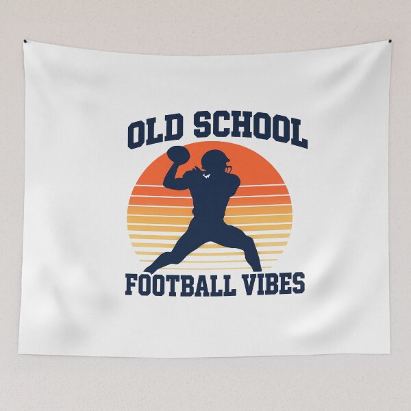 Item preview, Old School Football Vibes – Retro American Football Player designed and sold by LuloCreative.