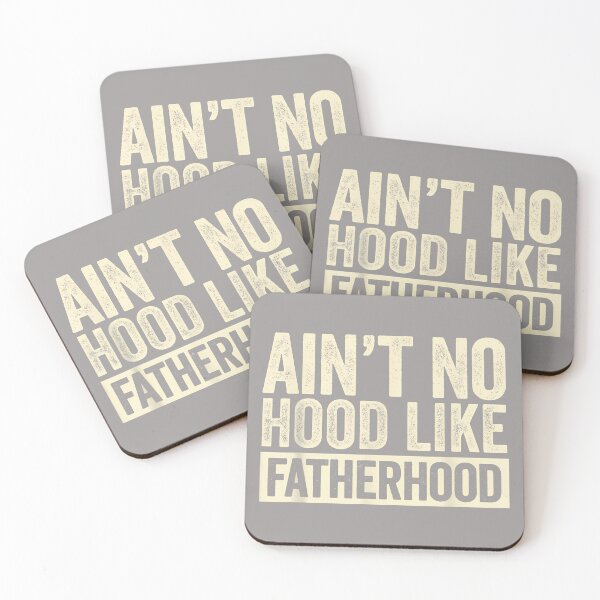 Item preview, Ain't No Hood Like Fatherhood New Dad Funny Fathers Day designed and sold by KathieFaugh.