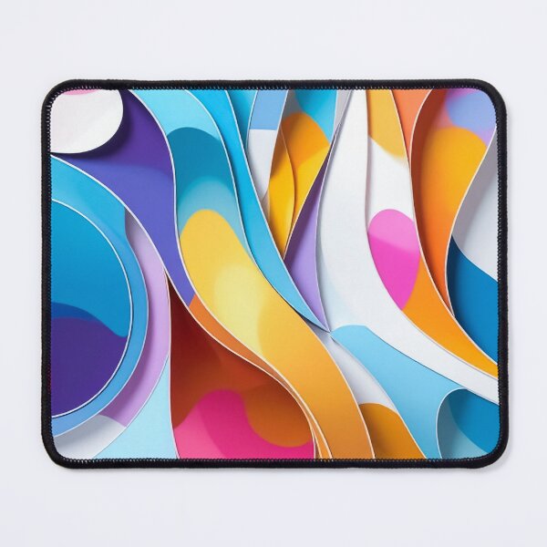 Item preview, Pastel Paper Flow Abstract Design designed and sold by NizuCaCi.