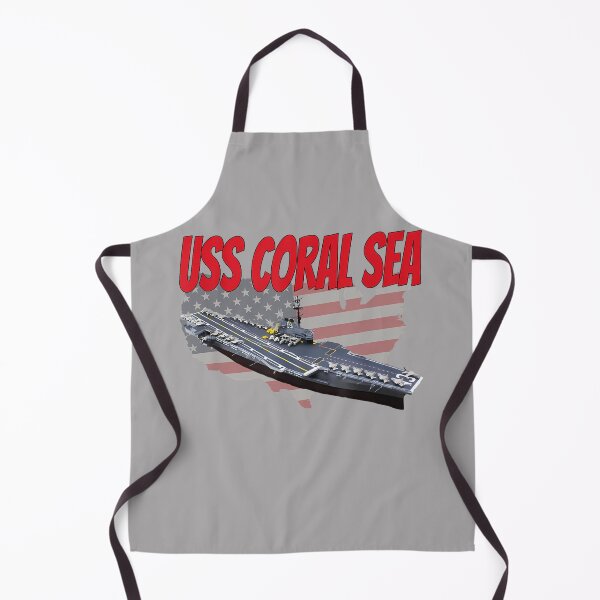 Item preview, Aircraft Carrier USS Coral Sea CV-43 CVA-43 Grandpa Dad Son designed and sold by KathieFaugh.