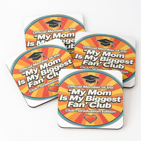 Item preview, Mom Is My Biggest Fan – Conscious Graduation Gift designed and sold by Cristhian Almanza.