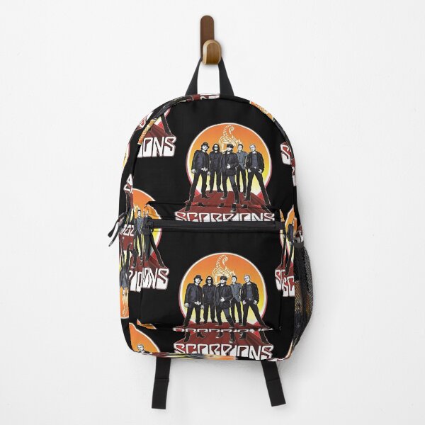 Item preview, Scorpions Rock Band Vintage Sunset Retro Art designed and sold by VelvetEasel.