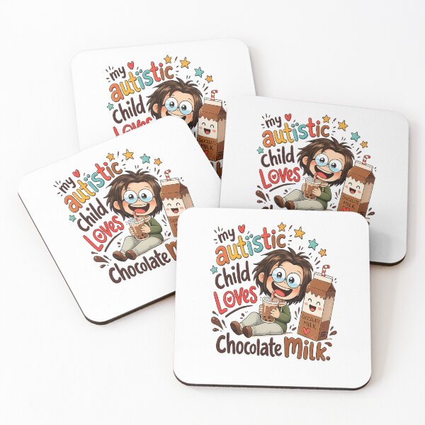 Item preview, My Autistic Child Loves Chocolate Milk designed and sold by Mother Daughter Drawings .