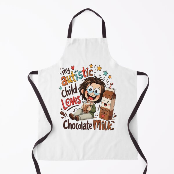 Item preview, My Autistic Child Loves Chocolate Milk designed and sold by Mother Daughter Drawings .