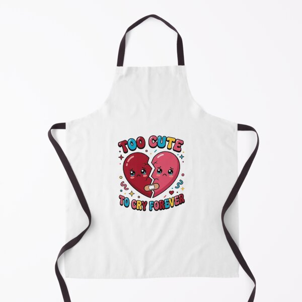 Item preview, Too Cute To Cry Forever Broken Heart Kawaii Graphic designed and sold by morning sun.