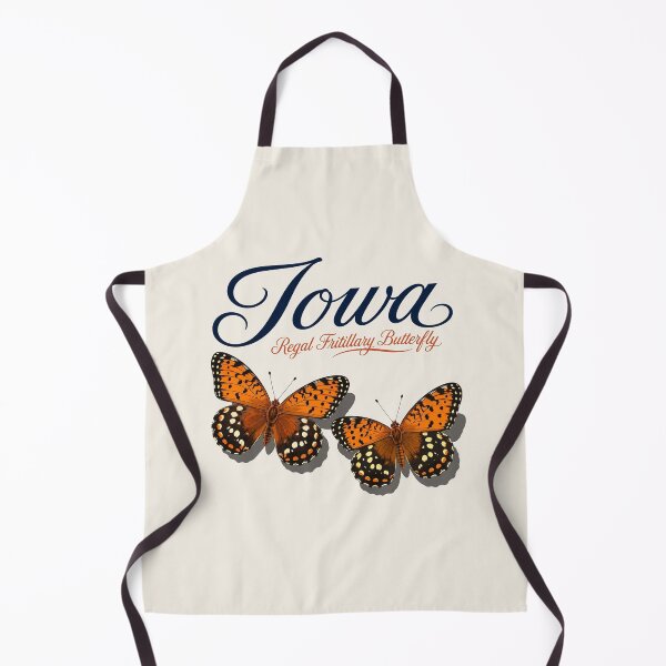 Item preview, Iowa Regal Fritillary Butterfly – State Butterfly Art Print designed and sold by The-Drip-Studio.