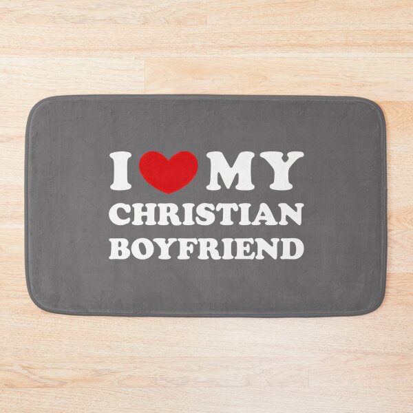 Item preview, Mens I Love My Christian Boyfriend, I Heart My Christian BF Performance designed and sold by KristineLi.
