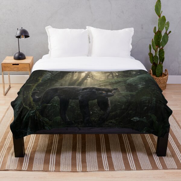 Item preview, Mystic Black Panther in Rainy Tropical Jungle designed and sold by Quiet life.