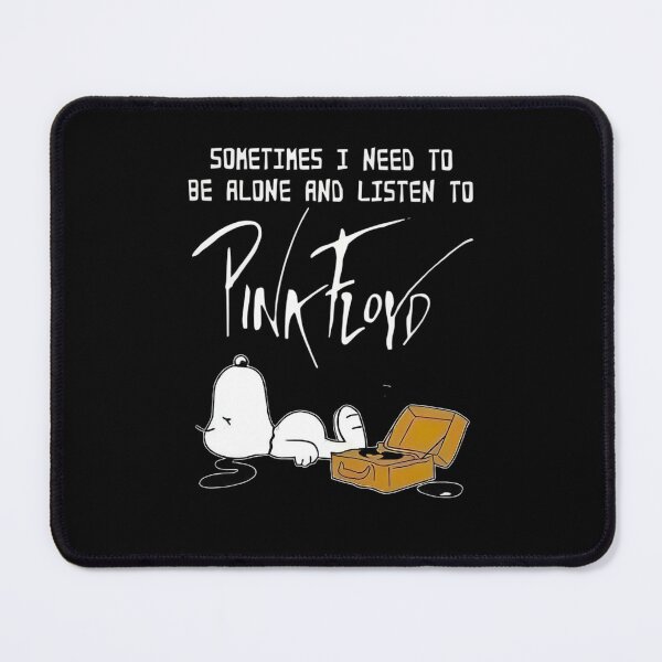 Item preview, Pink Floyd Snoopy Vinyl Record Player Cartoon Mashup designed and sold by VelvetEasel.