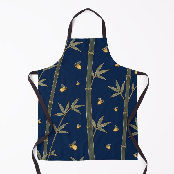 Item preview, Bamboo & Fireflies Night — Korean Tanghwa Watercolor Pattern designed and sold by lita-lilith.
