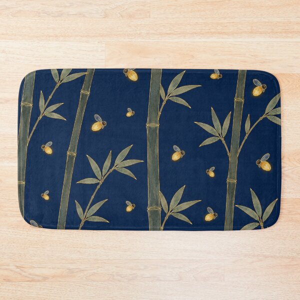 Item preview, Bamboo & Fireflies Night — Korean Tanghwa Watercolor Pattern designed and sold by lita-lilith.