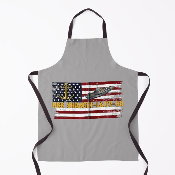 Item preview, Aircraft Carrier USS Shangri-La CV-38 Veterans Day Father's designed and sold by KathieFaugh.
