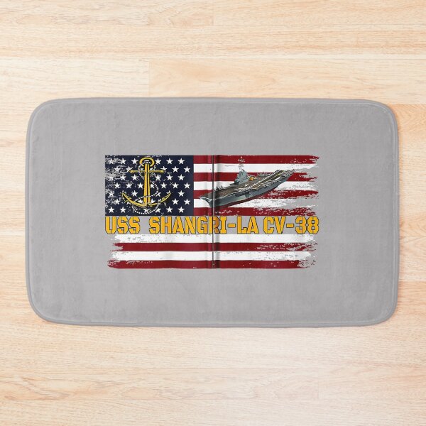 Item preview, Aircraft Carrier USS Shangri-La CV-38 Veterans Day Father's designed and sold by KathieFaugh.