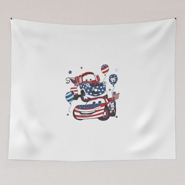 Item preview, Patriotic Cars Red White and Blue 4th of July designed and sold by Moonpaw-Whimsy.