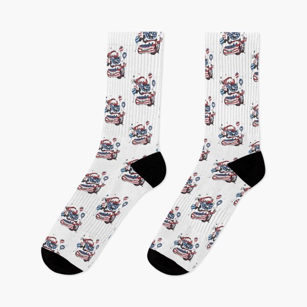 Item preview, Patriotic Cars Red White and Blue 4th of July designed and sold by Moonpaw-Whimsy.