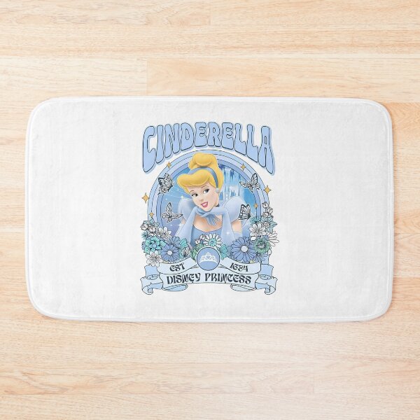 Item preview, Cinderella Disney Princess Vintage Floral Retro Art designed and sold by VelvetEasel.