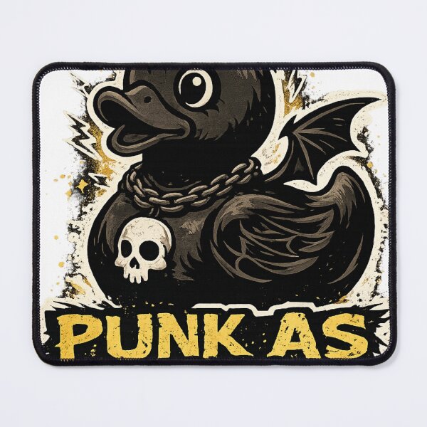 Item preview, Punk As Duck Gothic Rubber Duck Meme Design designed and sold by Cartoon Catacombs.