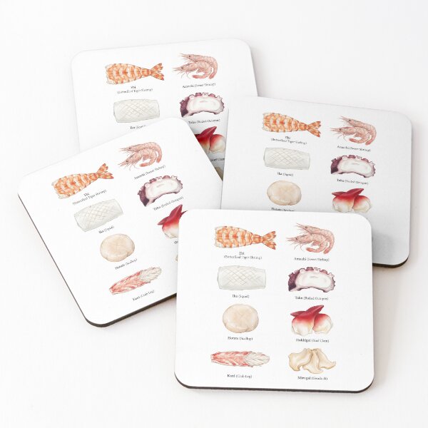 Item preview, Japanese Shellfish and Crustacean Sushi designed and sold by ArunDandiboina.