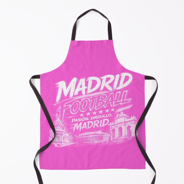 Item preview, Madrid Football Pink Typography Design | City Pride Soccer Artwork | Landmark Edition designed and sold by TKOprintdesigns.