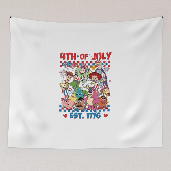 Item preview, Retro Toy Squad 4th Of July Est 1776 designed and sold by Moonpaw-Whimsy.