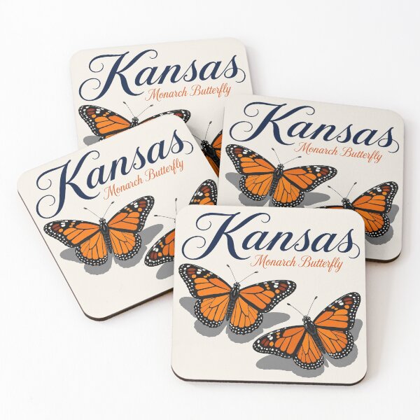 Item preview, Kansas Monarch Butterfly – State Butterfly Art Print designed and sold by The-Drip-Studio.