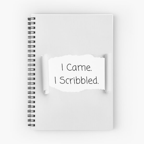 Item preview, I came. I scribbled. designed and sold by Comfy Creations.