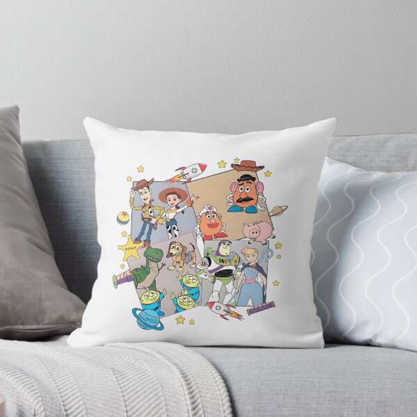 Item preview, Retro Toy Cartoon Photo Collage Stars And Rockets designed and sold by Moonpaw-Whimsy.