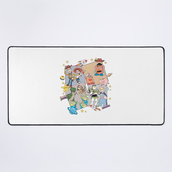 Item preview, Retro Toy Cartoon Photo Collage Stars And Rockets designed and sold by Moonpaw-Whimsy.